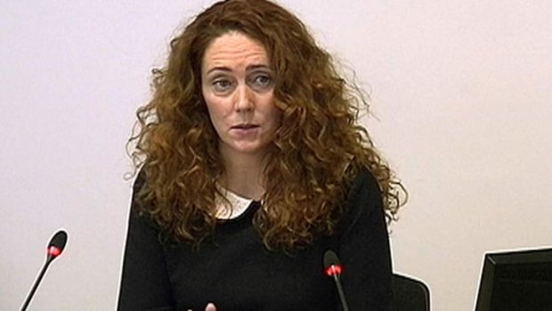 Rebekah Brooks at the inquiry.