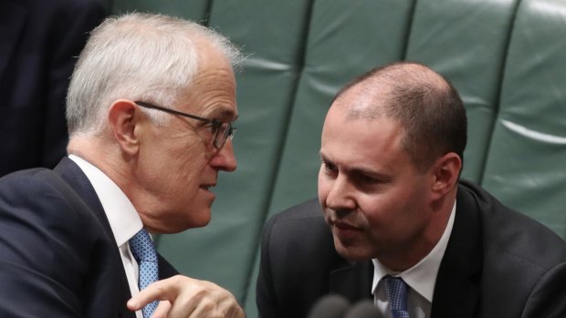 Prime Minister Malcolm Turnbull and Environment and Energy Minister Josh Frydenberg. 