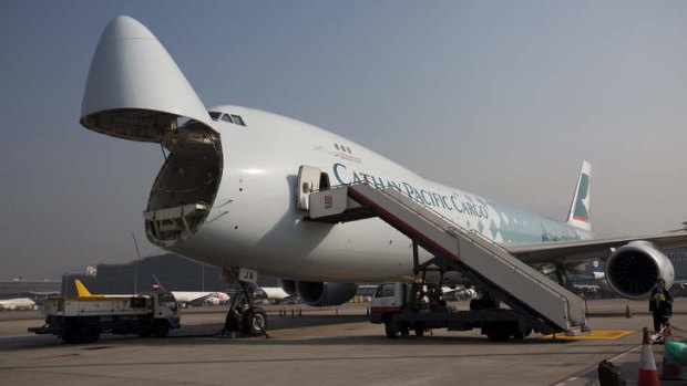 Hungry for work: Air-cargo carriers are being usurped by passenger planes with 'belly' space.