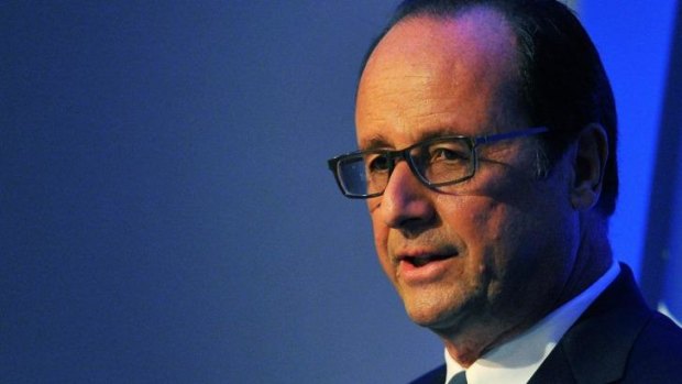 Record low approval rating: French President Francois Hollande.