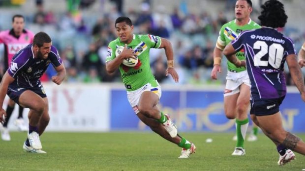 Man in demand: Anthony Milford playing for Samoa would make a big difference to the game.