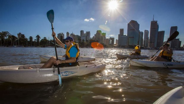 Thousands of tonnes of topsoil is ending up in the Brisbane River.