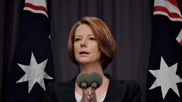 "I believe it's the right mix of experience and new blood" ... Julia Gillard.