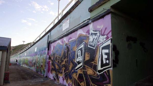 Art or vandalism? ... a handful of Australians are wanted for graffiti offences in the UK.