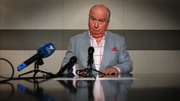 More than 60 companies pulled their ads after Alan Jones' comments.
