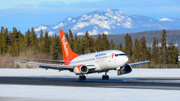 Air North, "Yukon's Airline", has one Boeing 737-400 in its fleet.