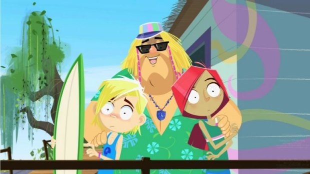 Voice of Rove McManus fires up Monster Beach movie screening on Cartoon ...