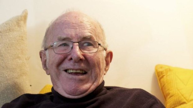 Clive James at his home in Cambridge, England, September 25, 2012.