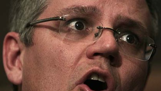 Embattled ... Scott Morrison.