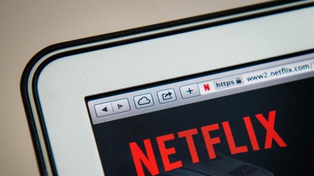 Netflix saw its stock fall the most among the trio after rattling investors with forecasts for weakening subscriber growth overseas.