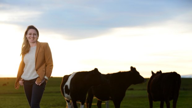 In 2013, Ms McBain was crowned Telstra's businesswoman of the year