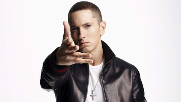 Rapper Eminem plays Suncorp Stadium next month.