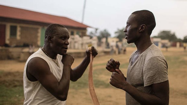 Mandela Marino is 24 years old and recently moved from Melbourne back to Juba. Mandela is a keen boxer and trains at a local club in the capital.