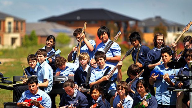 At Carranballac College interest in studying music has doubled since the introduction of the informal program.