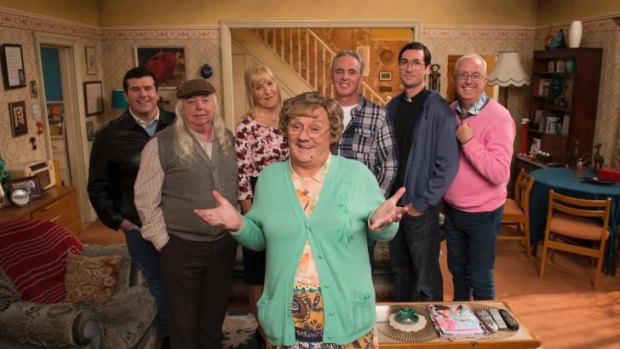 Mammy's boys: What's all the fuss about? Mrs Brown, her boys and her girl.