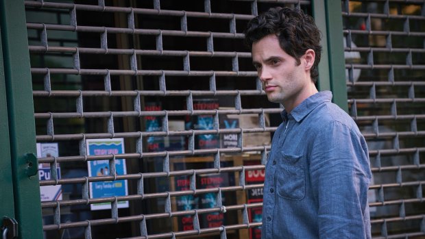 Penn Badgley in You, named one of the top 10 TV shows of 2018 by the Associated Press.