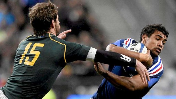 Exciting: France centre Wesley Fofana.