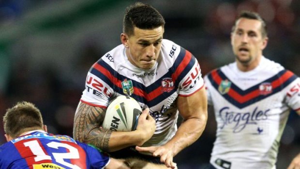 Leaving the door open: Roosters star Sonny Bill Williams is open to the idea of returning to the NRL after his second stint in rugby union.