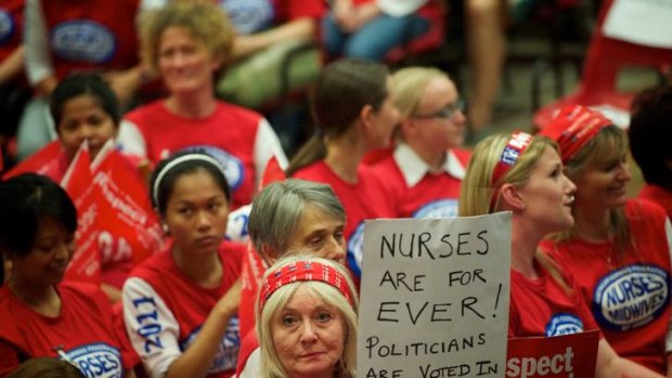 Nurses vote to escalate work bans at Festival Hall.