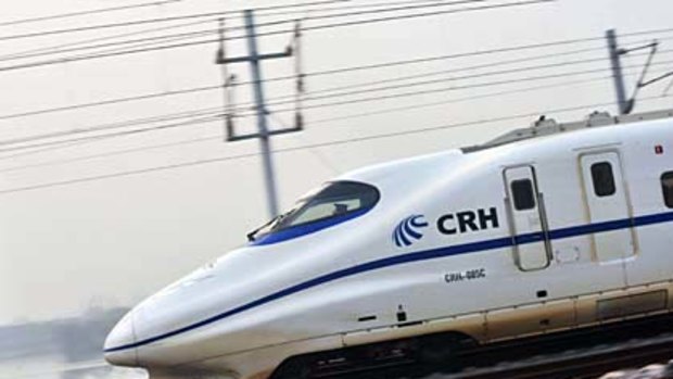 China recently broke the world speed record for passenger trains, with a train reaching 486.1 kilometres per hour in a test run.