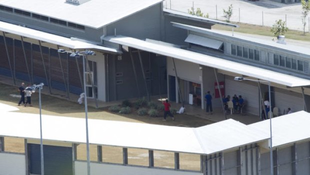 Christmas Island's five detention centres are now at 'surge capacity'.
