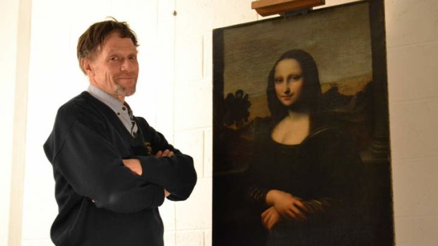 Come and see the real thing … David Feldman says the Isleworth version is the “real” <i>Mona Lisa</i>.