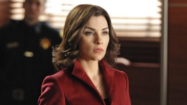 Not impressed... Julianna Margulies says she was the third choice to play First Lady Alicia Florrick in 'The Good Wife' after Ashley Judd and Helen Hunt.
