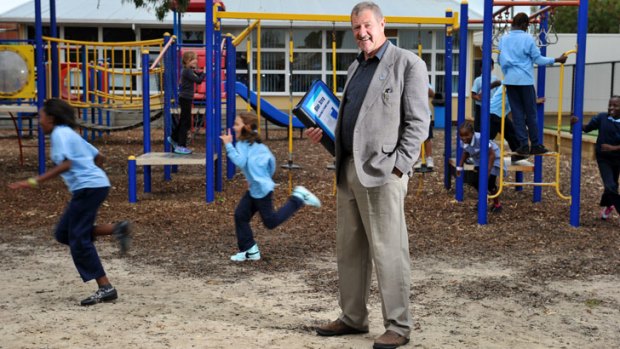 Dandenong North Primary School principal Kevin Mackay believes the Gonski reforms will mean disadvantaged schools will no longer need to scramble for money.