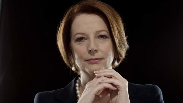 Portrait of former Prime Minister Julia Gillard.