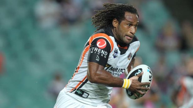 Cleared to play ... Wests Tigers' Lote Tuqiri.
