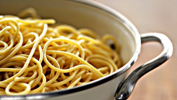 Pasta perfection ... spaghetti bolognese UK's most popular home dinner.