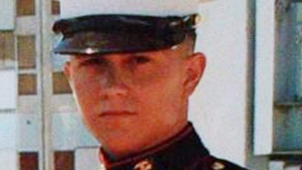 US Marine Brian LaLoup who died in 2012 while stationed in Greece. 
