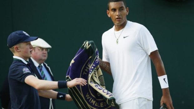 Time for a change: Nick Kyrgios.
