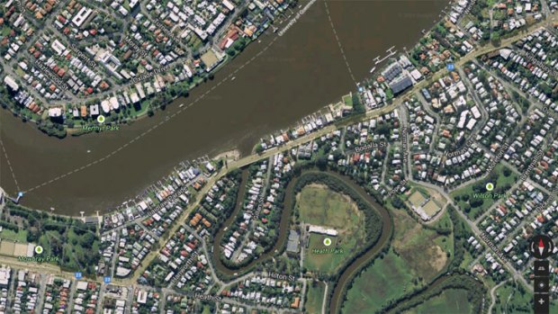 Lytton and Wynnum Roads in the area slated for widening
