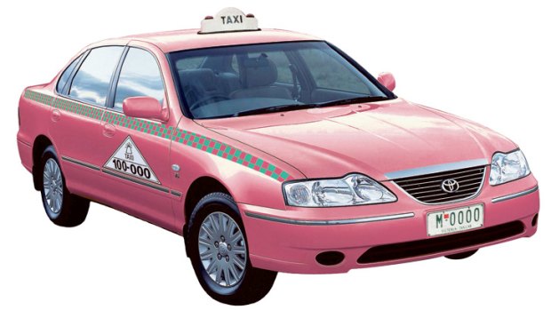 In the pink: A new fleet of women-only taxis may be coming to Melbourne's streets.