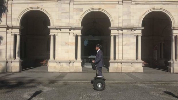 Segways are now allowed on footpaths.