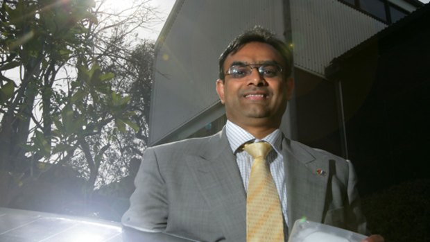 Solar-Gem's Khimji Vaghjiani has won the Australian Innovator of the Year award in Silicon Valley.