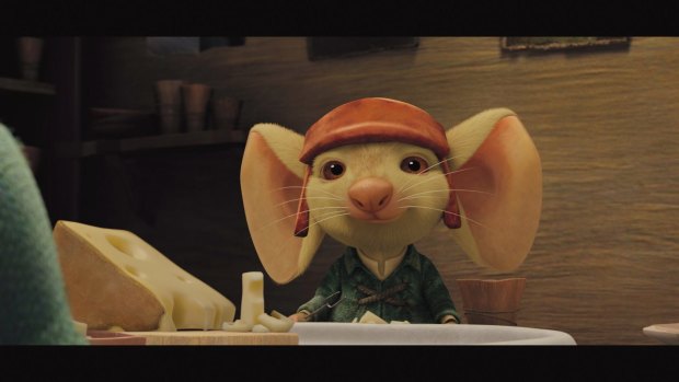 <i>The Tale of Despereaux </i> by Kate DiCamillo,   a story of a mouse's brave quest.
