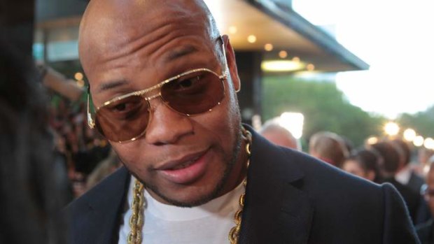No jurisdiction? ... Flo Rida at the Logies in Melbourne last year.
