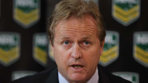 "If there is something to be proven I just want to get it sorted and move on": NRL CEO Dave Smith.