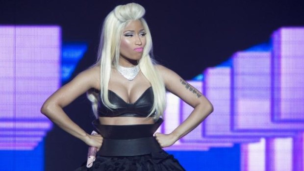 Nicki Minaj wasn't happy with Taylor Swift's video being nominated for nine different VMA gongs.