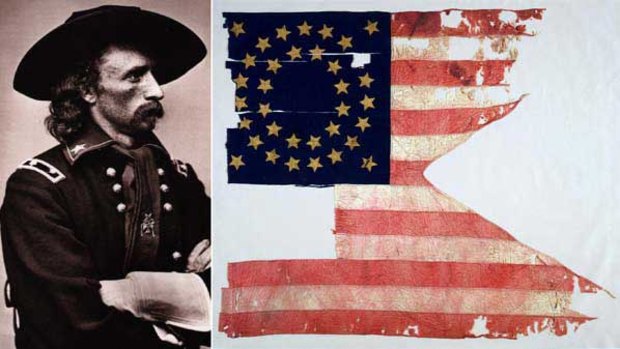 General George Armstrong Custer's Personal Battle Flag