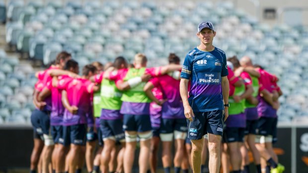Brumbies coach Stephen Larkham has called on officials to keep the club in Canberra.