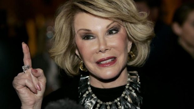 Comedian Joan Rivers died after her life support was switched off.