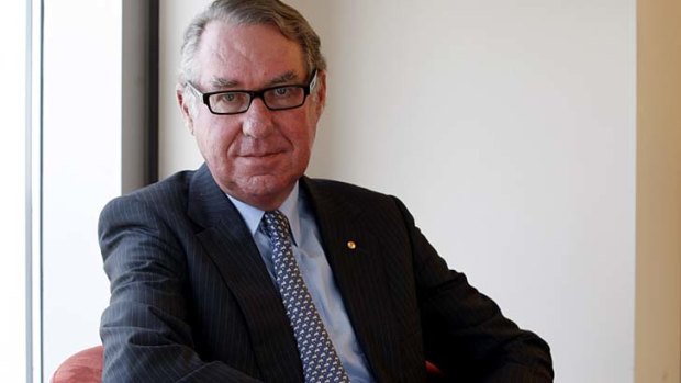 Critical of the diversion of funds from higher education: Architect of the reforms David Gonski.