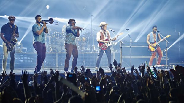 Bruno Mars Australian tour 2014