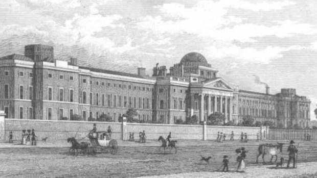 The controversial attraction was based on the Bethlem Hospital.