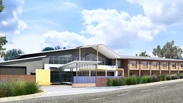 Hope for future ... an artist's impression of the new Quakers Hill Nursing Home.