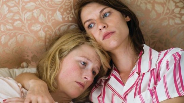Gummer with Claire Danes in the 2007 film <i>Evening</i>.