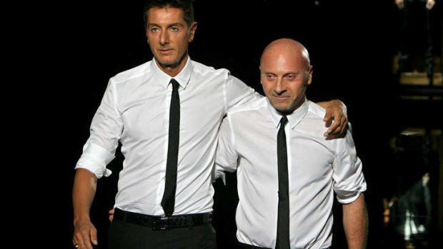 Planning to appeal: Domenico Dolce, left, and Stefano Gabbana.